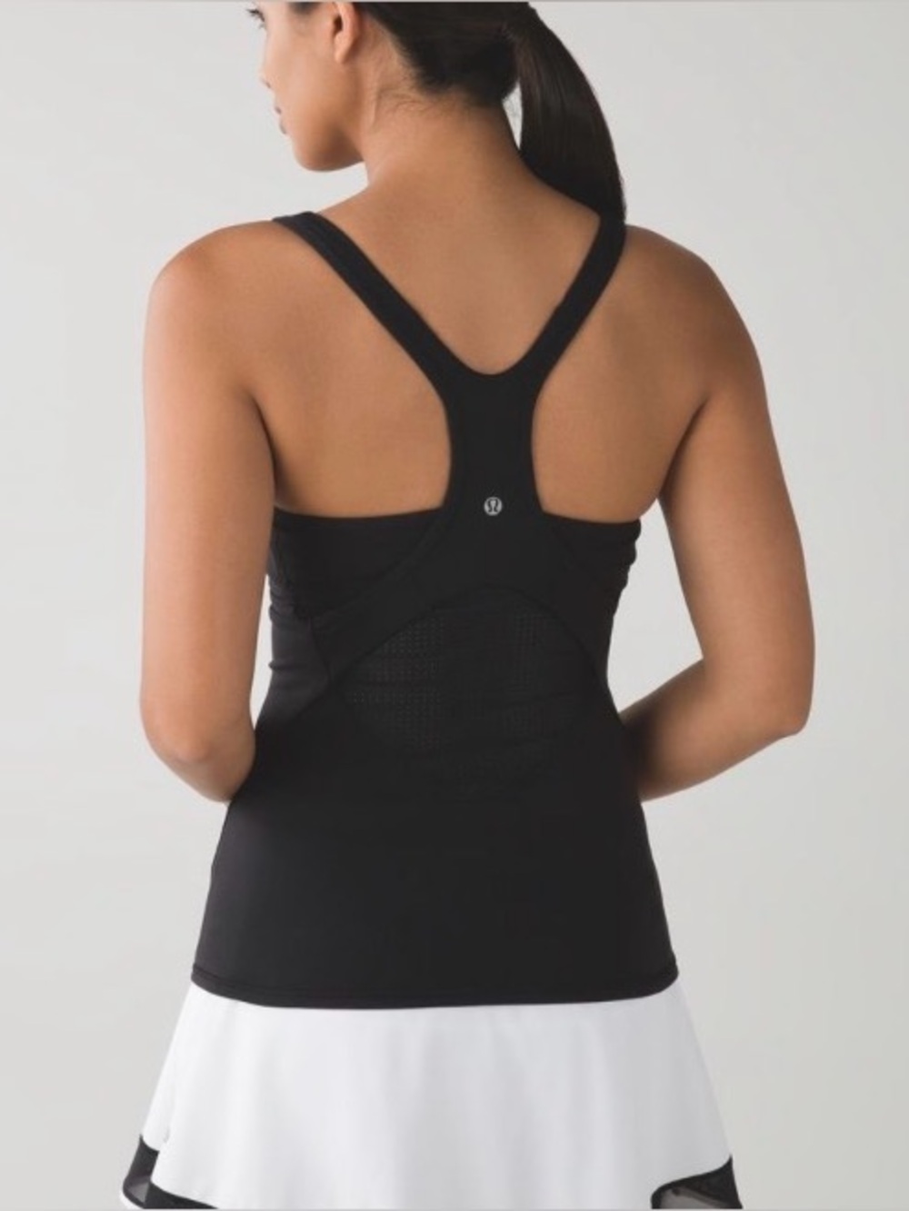 lululemon athletica Black Racerback Athletic Tank
